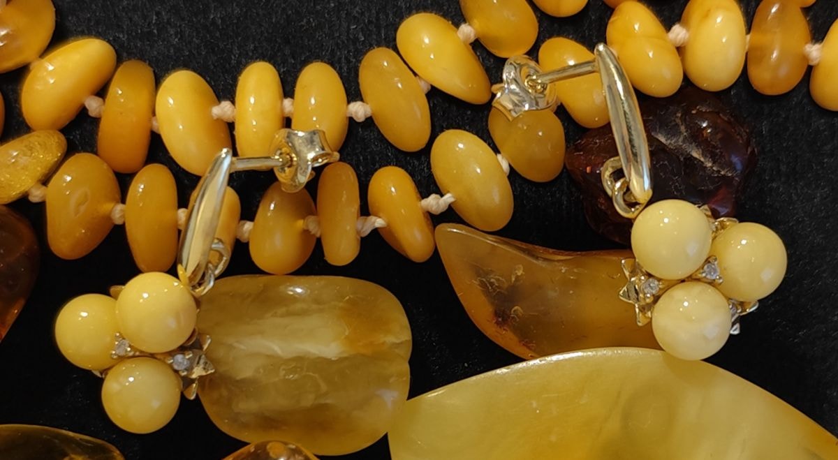 اقراط ٣ كرات عنقود - 1